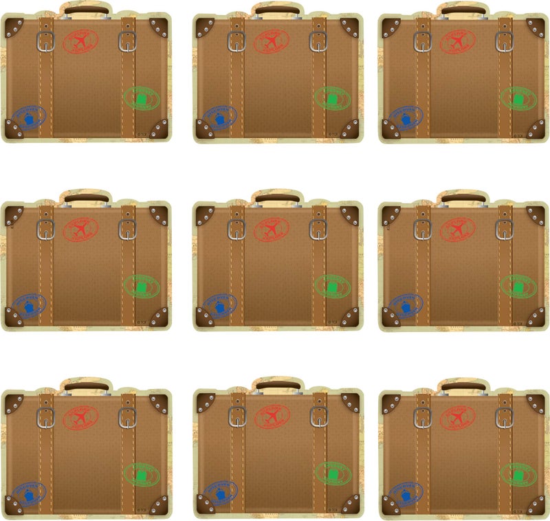 Teacher Created Resources Travel The Map Luggage Mini Accents (TCR8572) - Image 1